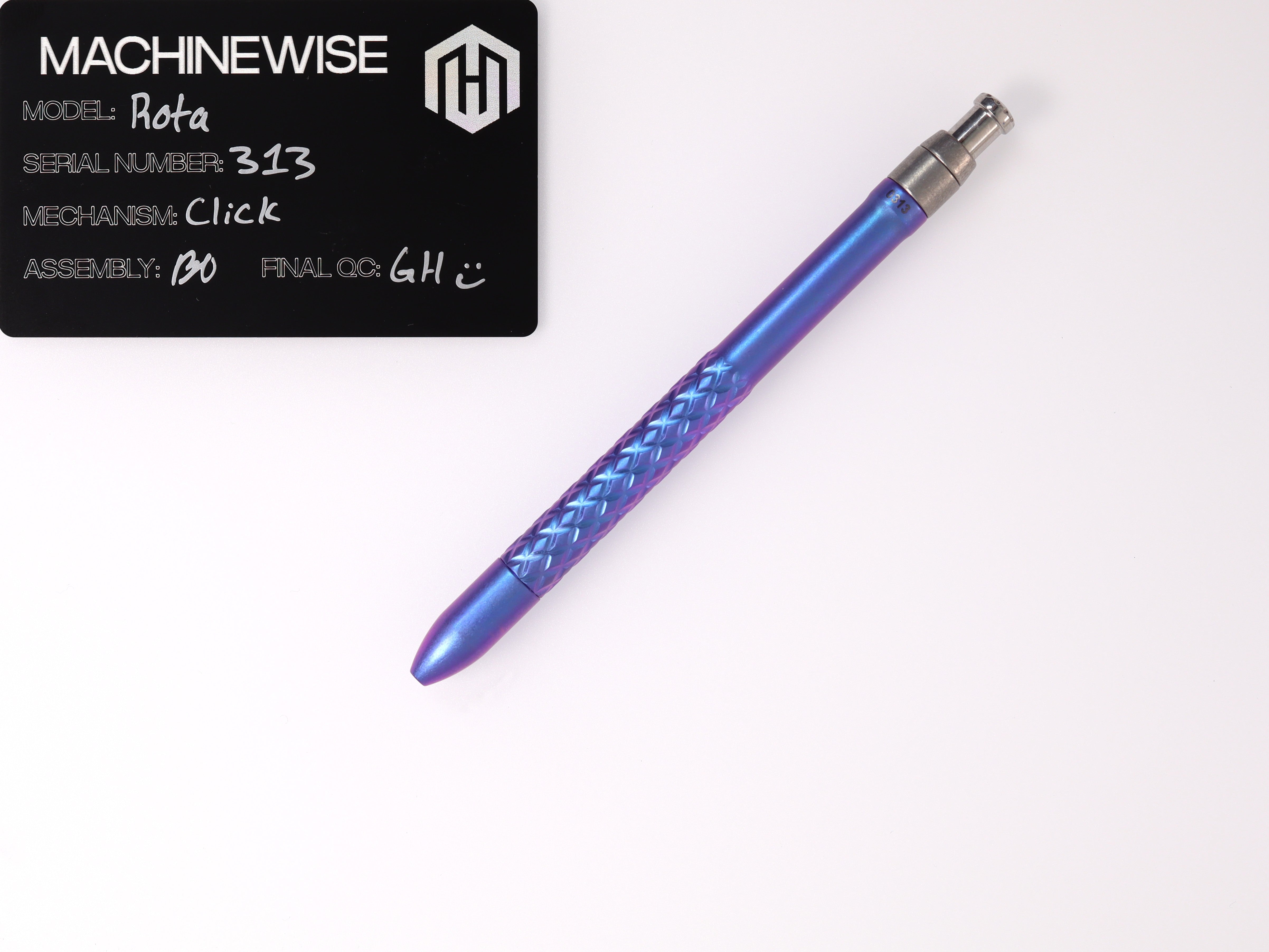 MachineWise ROTA Titanium Pen EDC